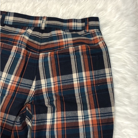 NWT Revolve x Petersyn Plaid High Waisted Flare Pants - Picture 8 of 12